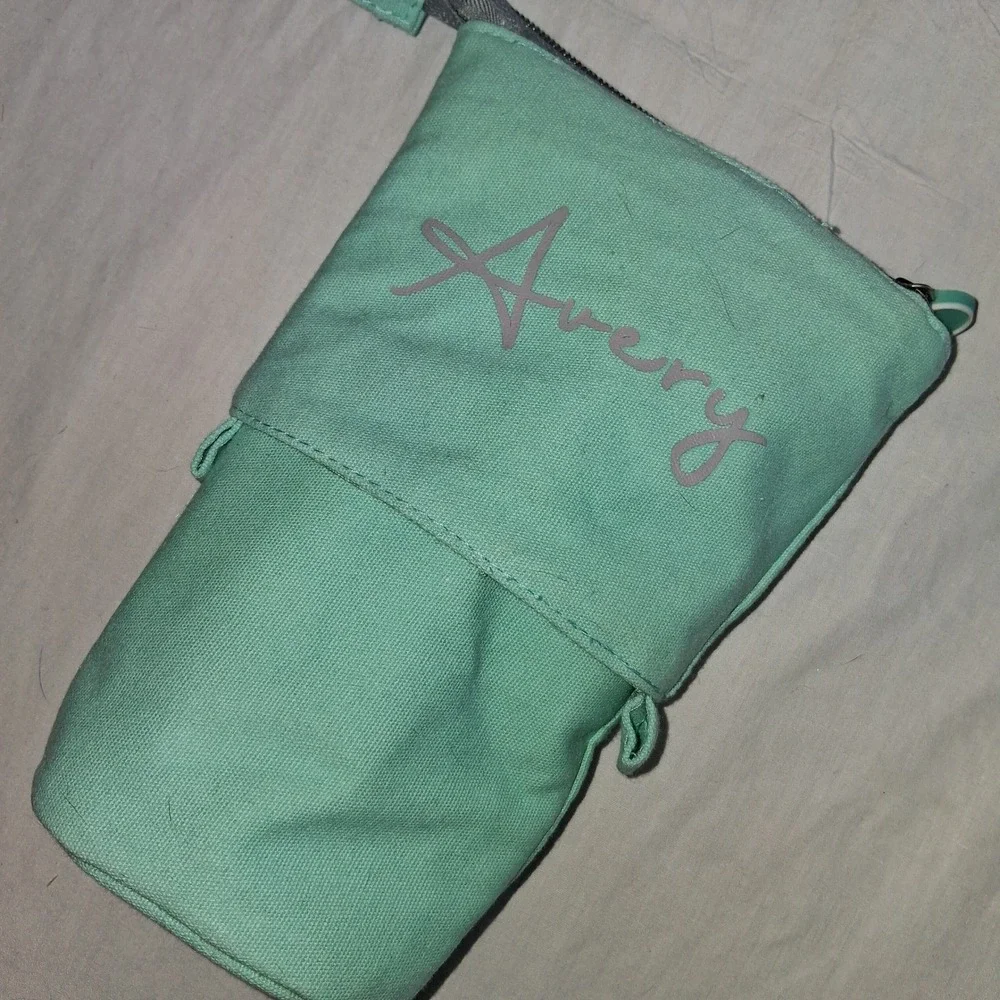 Cute Anime Girl Yoga Pencil‎ Case Pouch Zippered Pouch Bag Organizer Avery